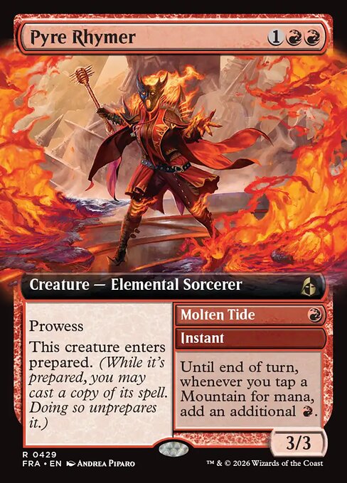 Reality Fracture - 429 - Pyre Rhymer // Molten Tide - Rare