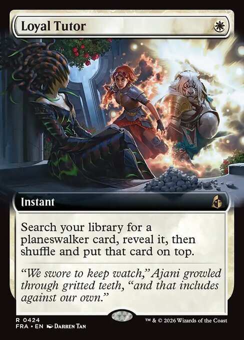 Reality Fracture - 424 - Loyal Tutor - Rare