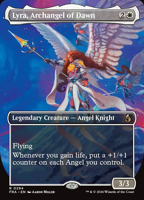 Reality Fracture - 294 - Lyra, Archangel of Dawn - Rare