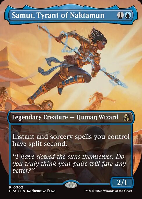 Reality Fracture - 302 - Samut, Tyrant of Naktamun - Rare