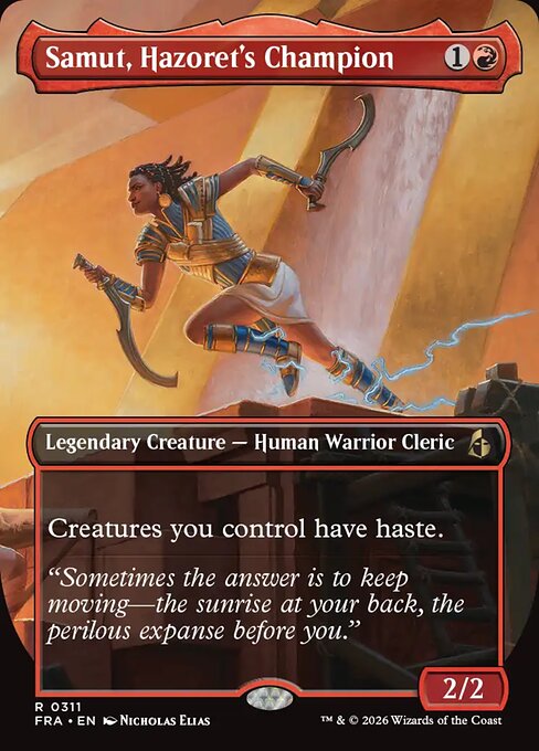 Reality Fracture - 311 - Samut, Hazoret's Champion - Rare