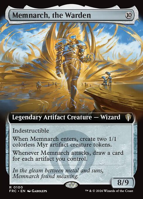 Reality Fracture Commander - 100 - Memnarch, the Warden - Rare