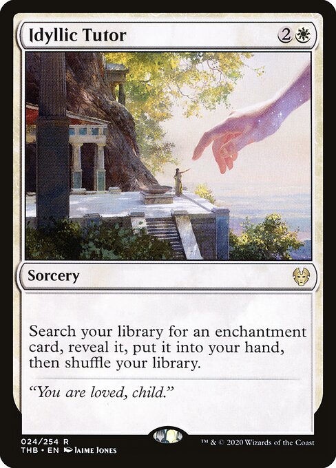 Theros Beyond Death - 24 - Idyllic Tutor - Rare