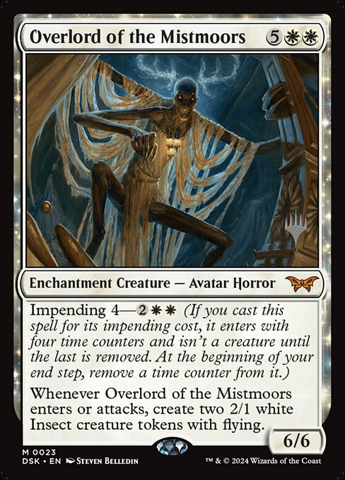 Duskmourn: House of Horror Promos - 23p - Overlord of the Mistmoors - Mythic