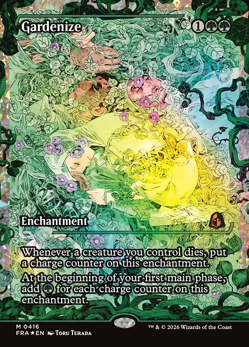 Reality Fracture - 416 - Gardenize - Mythic - Fracture Foil