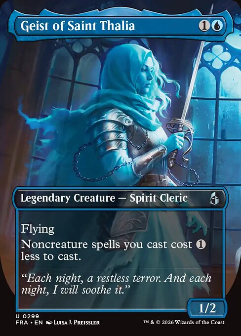 Reality Fracture - 299 - Geist of Saint Thalia - Uncommon - Fracture Foil