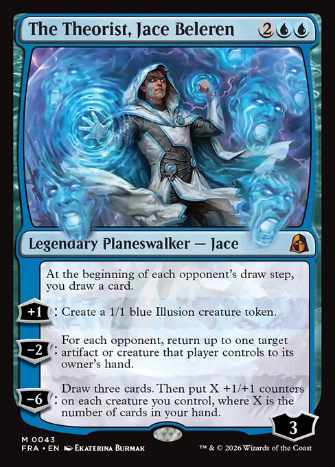 Reality Fracture - 43 - The Theorist, Jace Beleren - Mythic - Fracture Foil