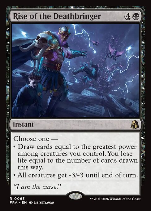 Reality Fracture - 63 - Rise of the Deathbringer - Rare - Fracture Foil