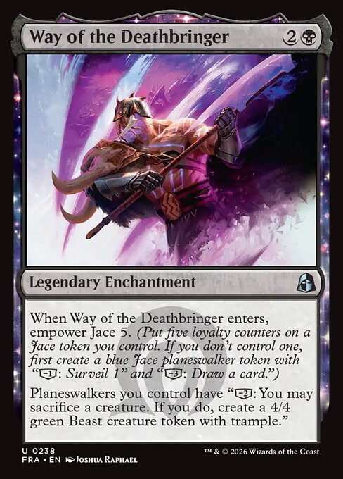 Reality Fracture - 238 - Way of the Deathbringer - Uncommon - Fracture Foil