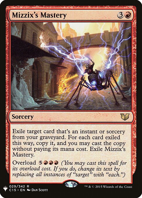 The List - C15-29 - Mizzix's Mastery - Rare