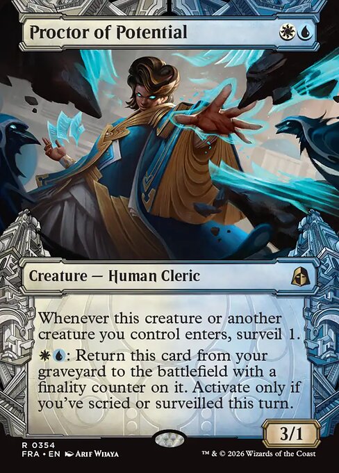 Reality Fracture - 354 - Proctor of Potential - Rare - Fracture Foil