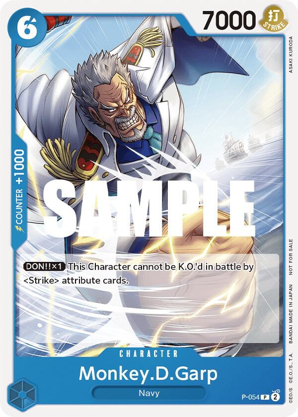 One Piece Promotion Cards - P-054 - Monkey.D.Garp (Sealed Battle Kit Vol. 1) - PR