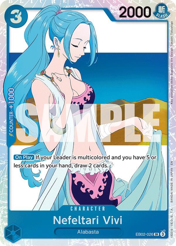 Extra Booster: Anime 25th Collection - EB02-026 - Nefeltari Vivi - SR - Foil