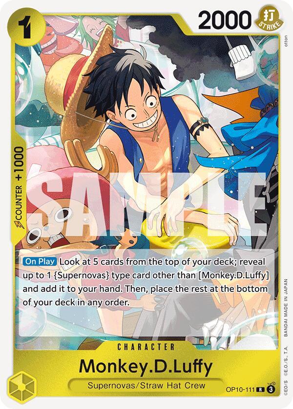 Royal Blood - OP10-111 - Monkey.D.Luffy (111) - R - Foil