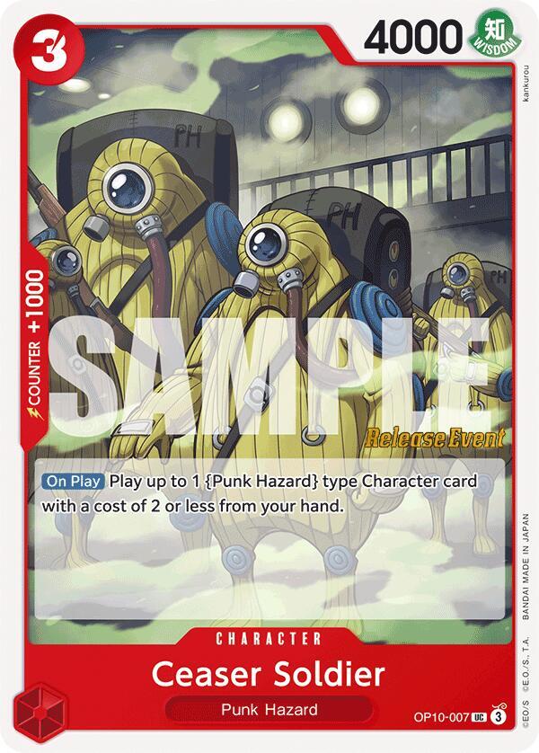 Royal Blood Release Event Cards - OP10-007 - Ceaser Soldier - UC