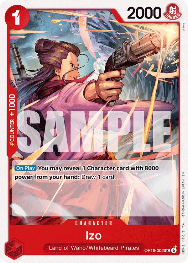 The Time of Battle - OP16-002 - Izo - UC
