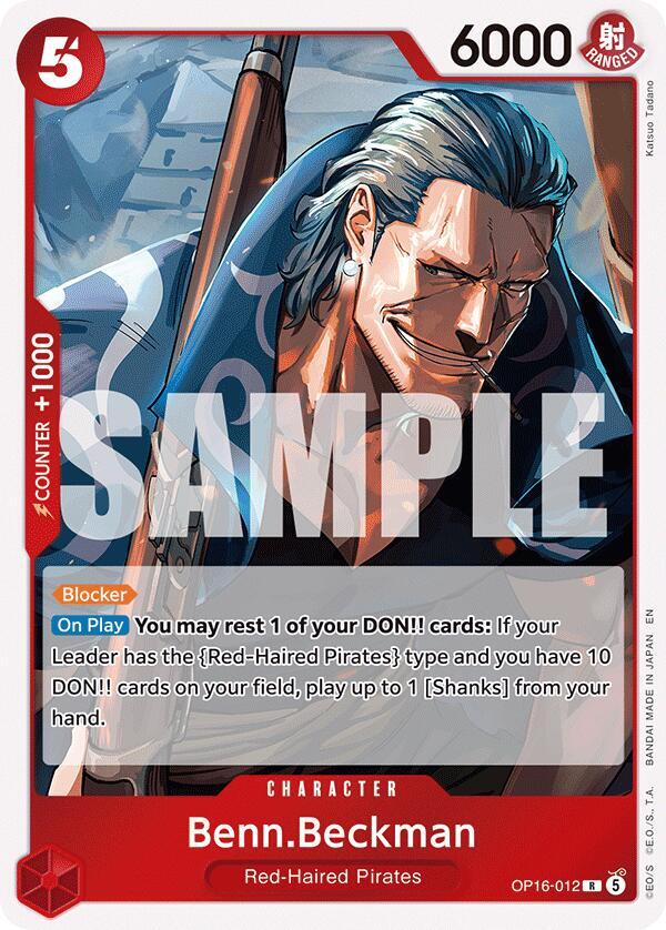 The Time of Battle - OP16-012 - Benn.Beckman - R - Foil