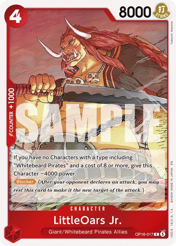 The Time of Battle - OP16-017 - LittleOars Jr. - R - Foil