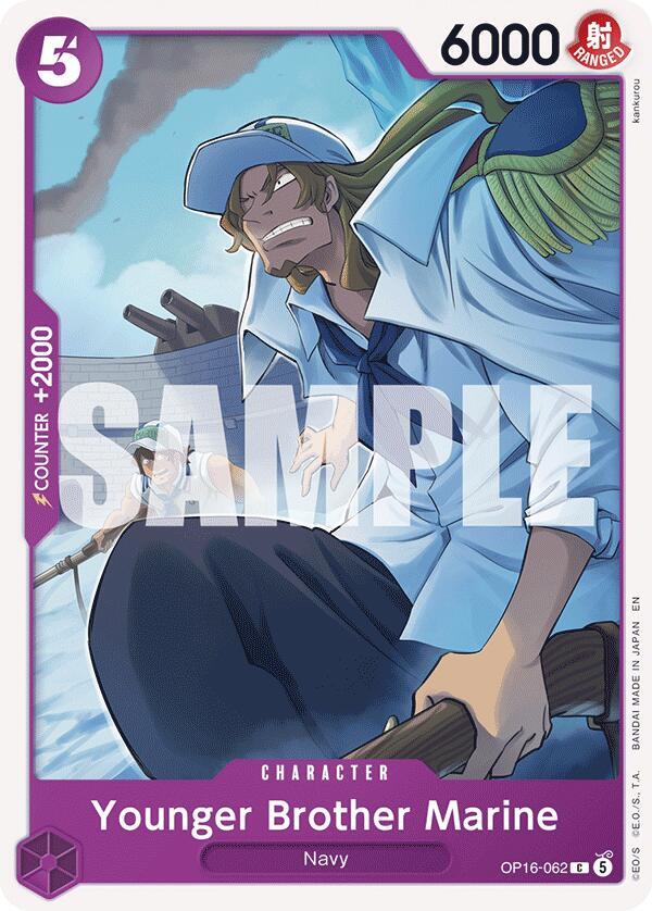 The Time of Battle - OP16-062 - Younger Brother Marine - C