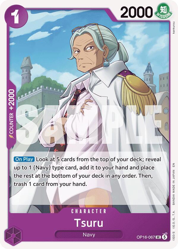 The Time of Battle - OP16-067 - Tsuru - UC