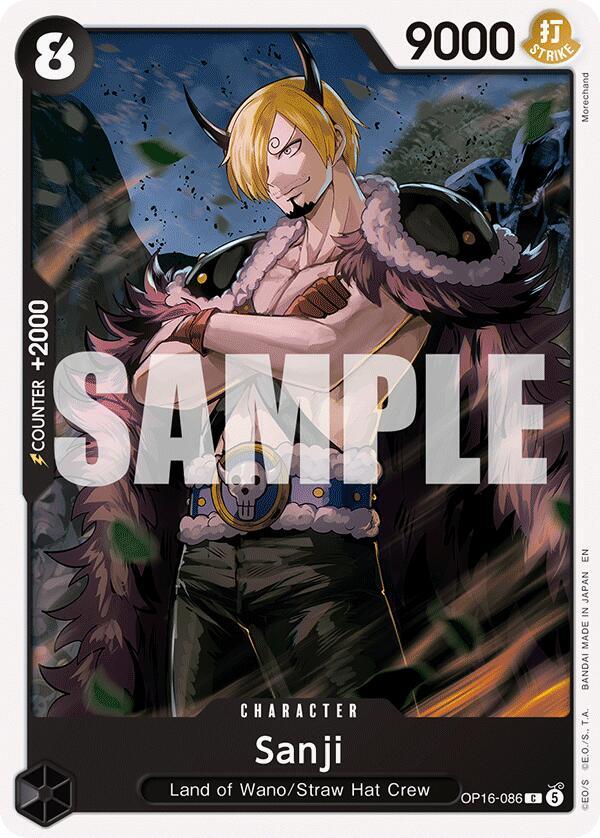 The Time of Battle - OP16-086 - Sanji - C