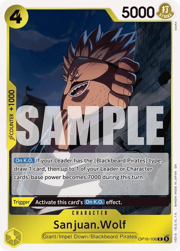 The Time of Battle - OP16-106 - Sanjuan.Wolf - R - Foil