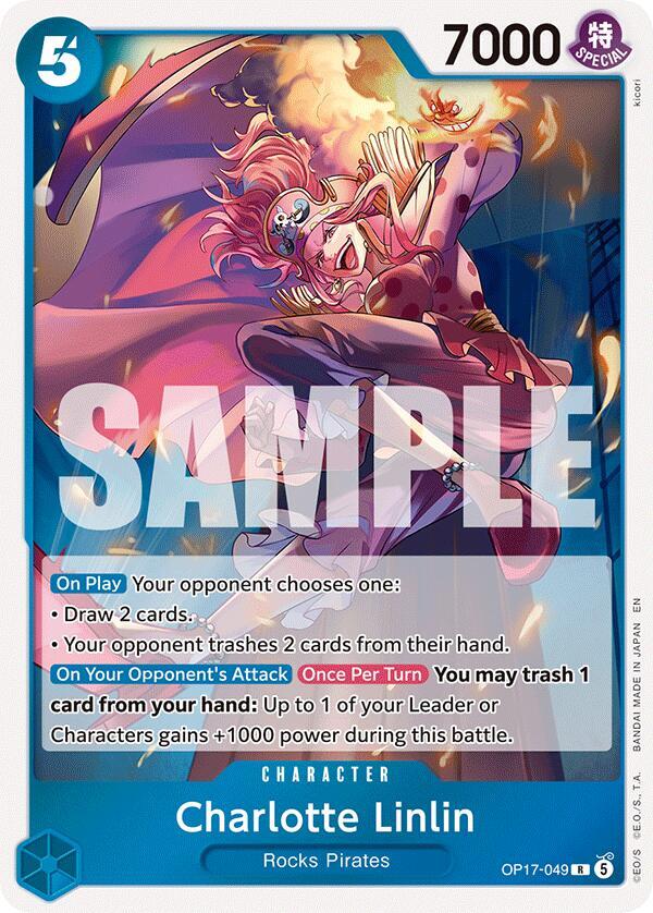The World's Strongest Warriors - OP17-049 - Charlotte Linlin (049) - R - Foil