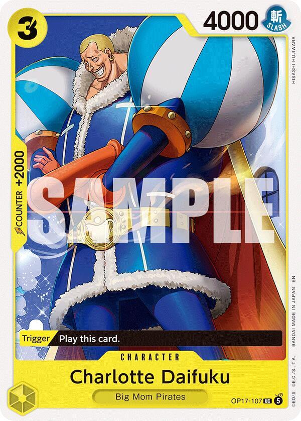 The World's Strongest Warriors - OP17-107 - Charlotte Daifuku - UC
