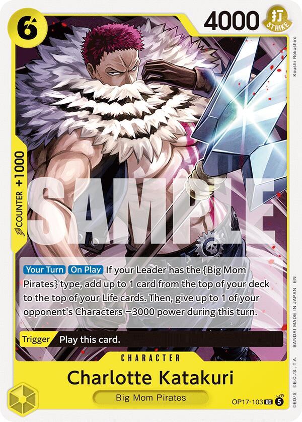 The World's Strongest Warriors - OP17-103 - Charlotte Katakuri - UC