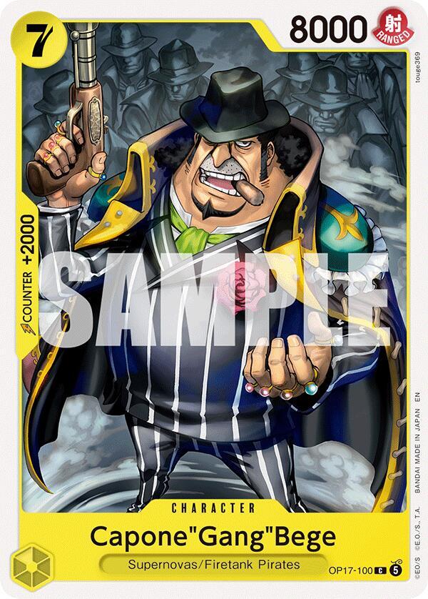 The World's Strongest Warriors - OP17-100 - Capone"Gang"Bege - C
