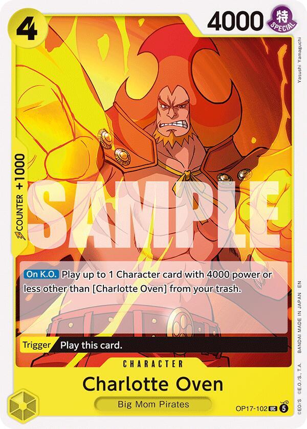 The World's Strongest Warriors - OP17-102 - Charlotte Oven - UC