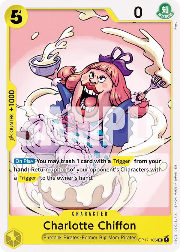 The World's Strongest Warriors - OP17-105 - Charlotte Chiffon - C