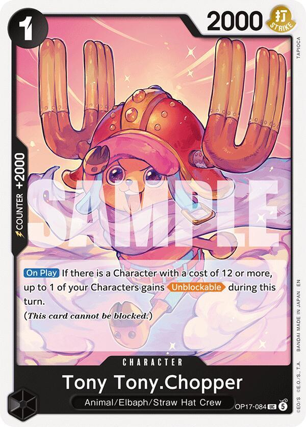 The World's Strongest Warriors - OP17-084 - Tony Tony.Chopper - UC