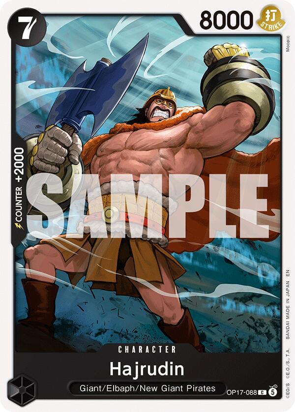 The World's Strongest Warriors - OP17-088 - Hajrudin - C