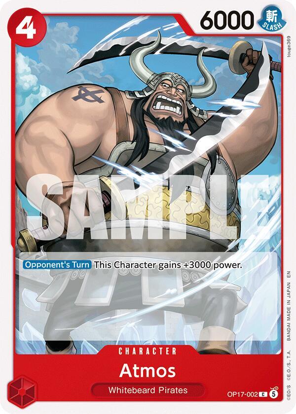 The World's Strongest Warriors - OP17-002 - Atmos - C