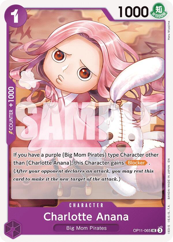 Starter Deck 34: PURPLE Charlotte Katakuri - OP11-065 - Charlotte Anana - UC