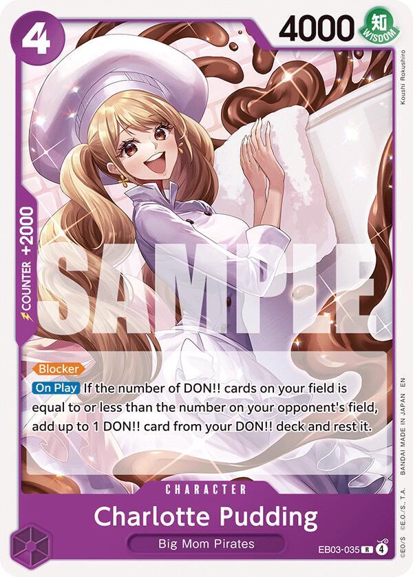 ST-34: Starter Deck 34 PURPLE Charlotte Katakuri - EB03-035 - Charlotte Pudding - R