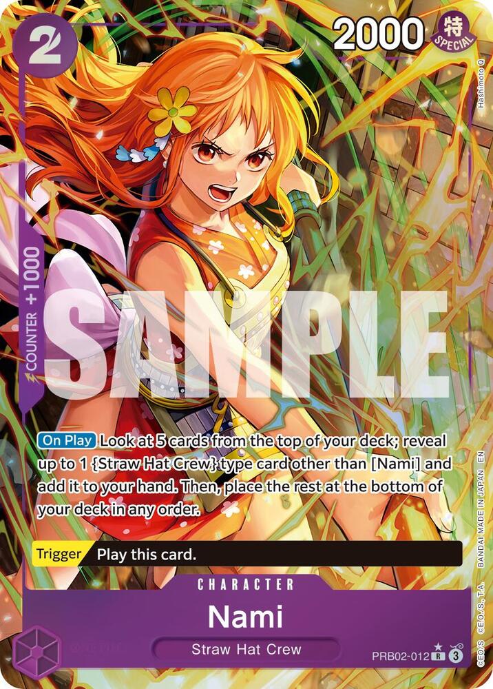 Premium Booster -The Best- Vol. 2 - PRB02-012 - Nami (Alternate Art) - R