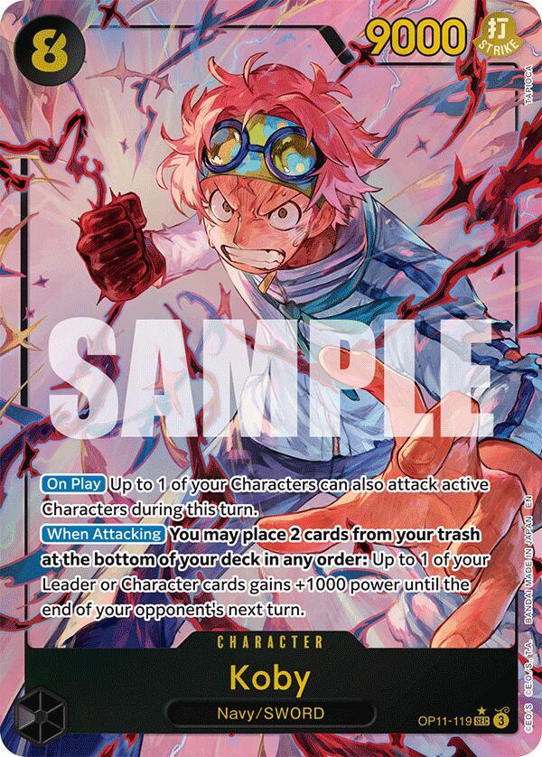 A Fist of Divine Speed - OP11-119 - Koby (119) (Alternate Art) - SEC