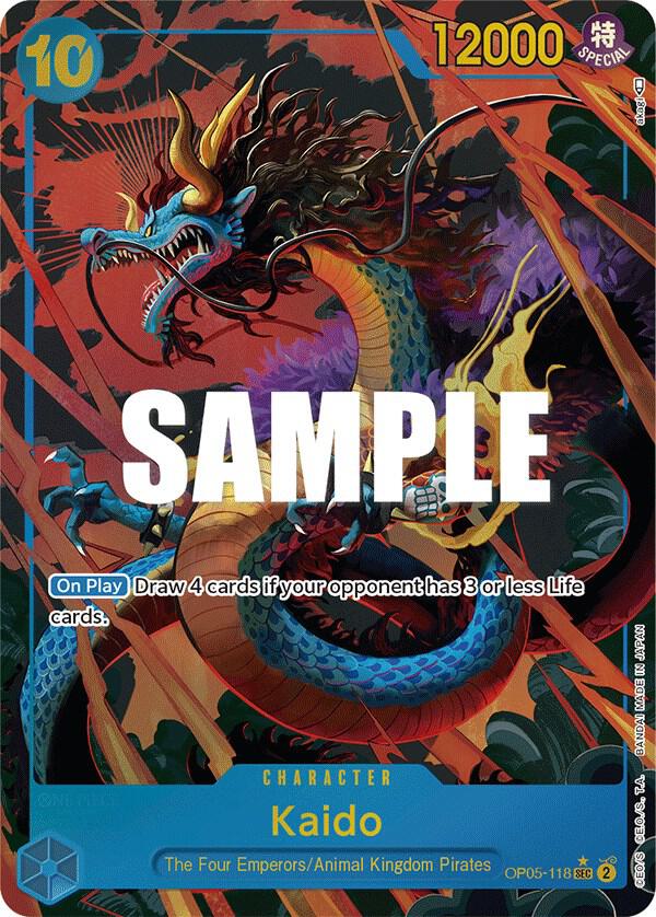 Awakening of the New Era - OP05-118 - Kaido (118) (Alternate Art) - SEC