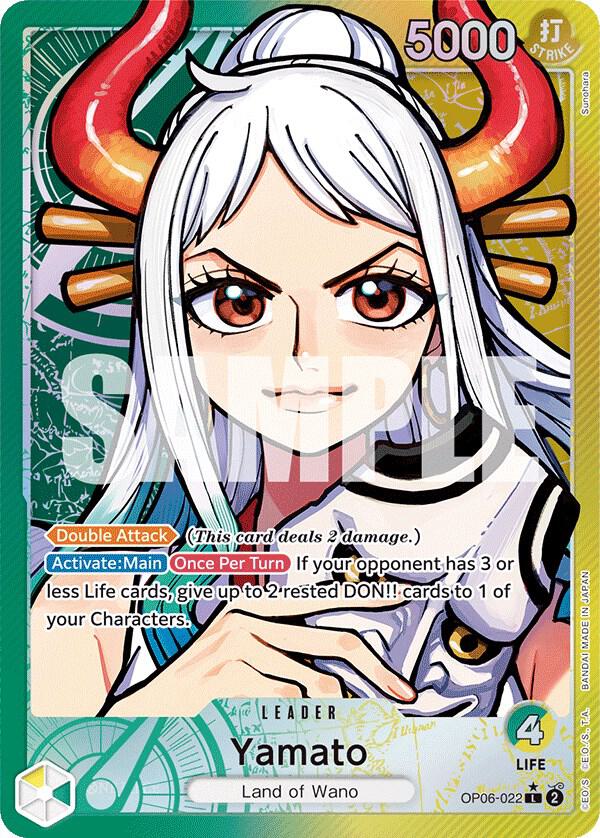 Wings of the Captain - OP06-022 - Yamato (Alternate Art) - L