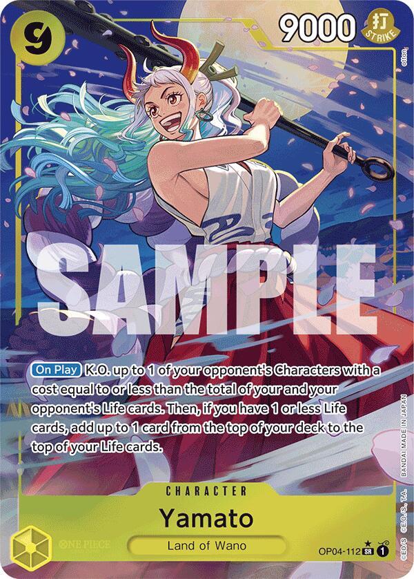 Premium Booster -The Best- - OP04-112 - Yamato (OP04-112) (Alternate Art) - SR