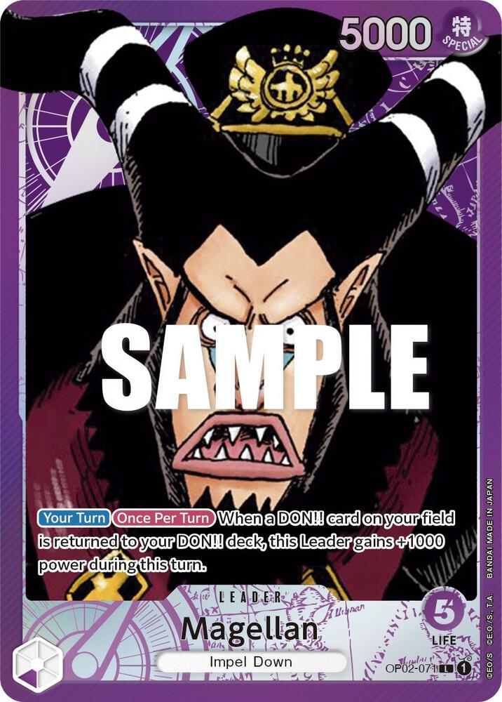 Paramount War - OP02-071 - Magellan (071) (Alternate Art) - L