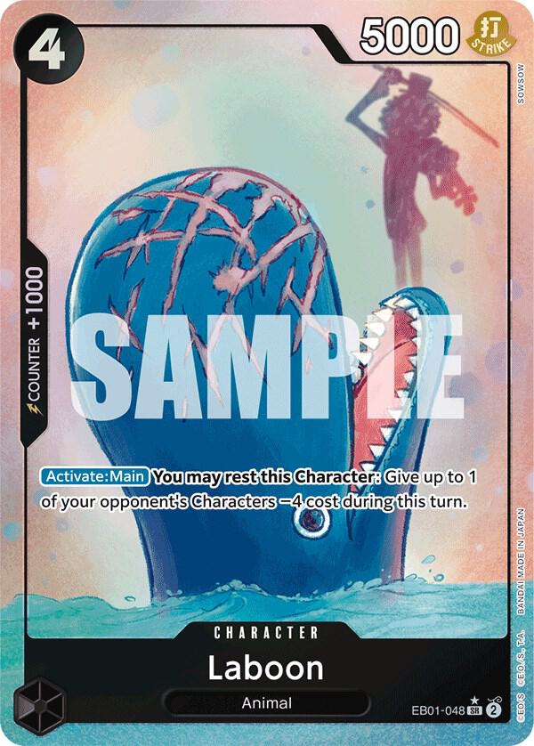 Extra Booster: Memorial Collection - EB01-048 - Laboon (048) (Alternate Art) - SR