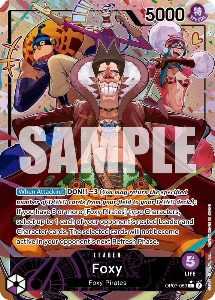 500 Years in the Future - OP07-059 - Foxy (059) (Parallel) - L