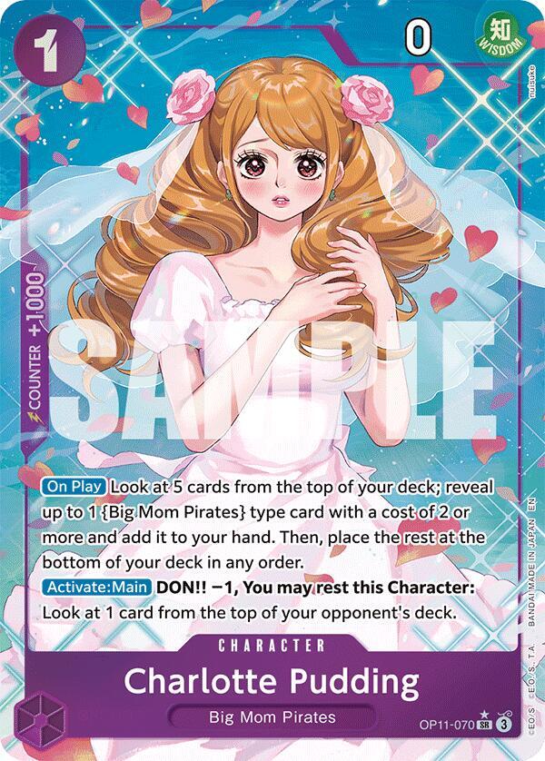 A Fist of Divine Speed - OP11-070 - Charlotte Pudding (Alternate Art) - SR