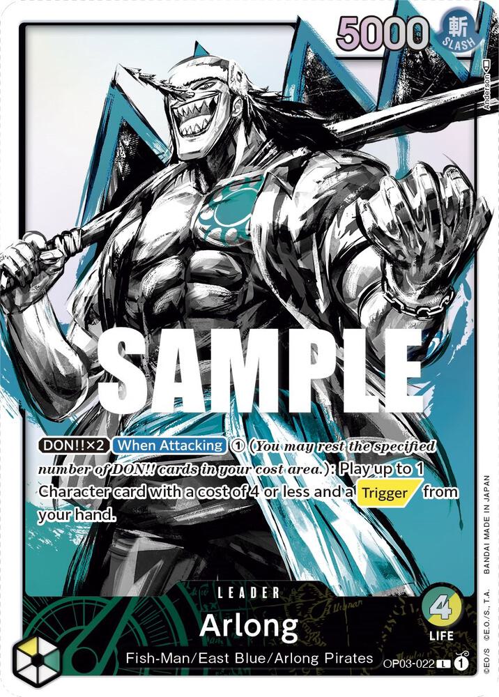 Pillars of Strength - OP03-022 - Arlong (Alternate Art) - L