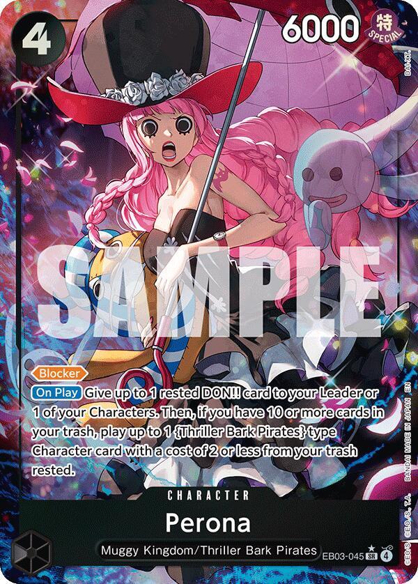 Extra Booster: One Piece Heroines Edition - EB03-045 - Perona (045) (Alternate Art) - SR
