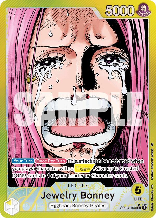 Carrying On His Will - OP13-100 - Jewelry Bonney (100) (Alternate Art) - L