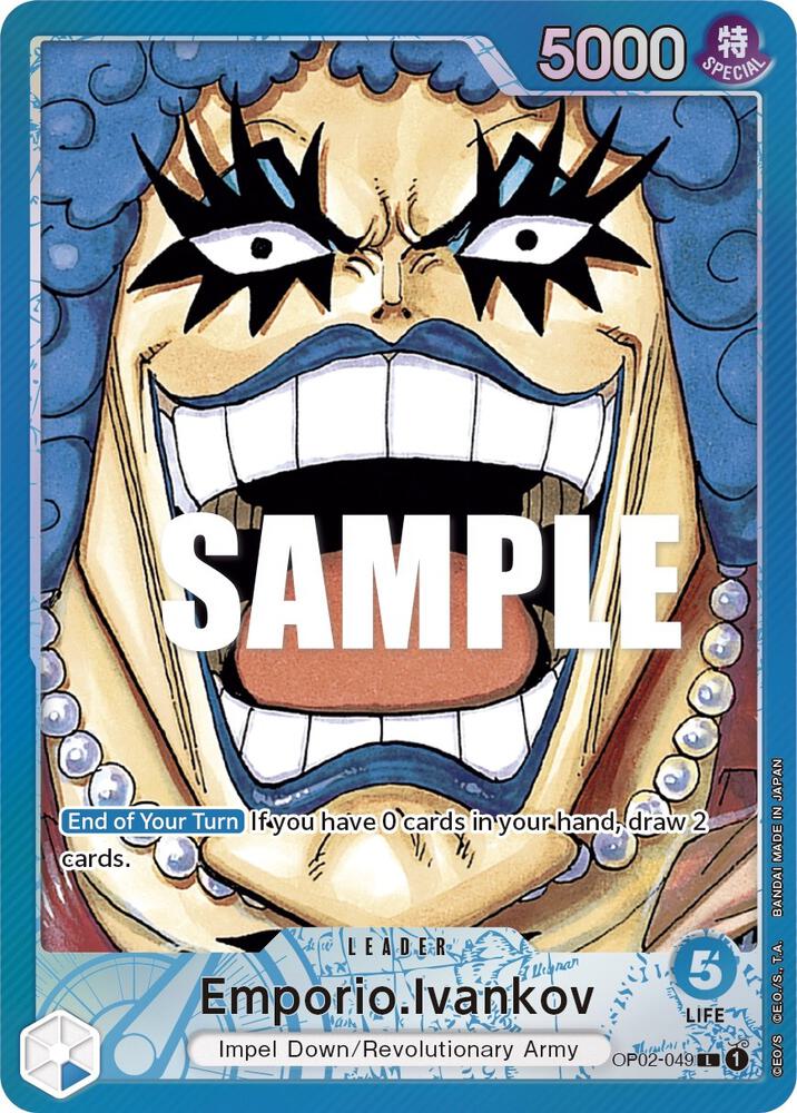 Paramount War - OP02-049 - Emporio.Ivankov (049) (Alternate Art) - L